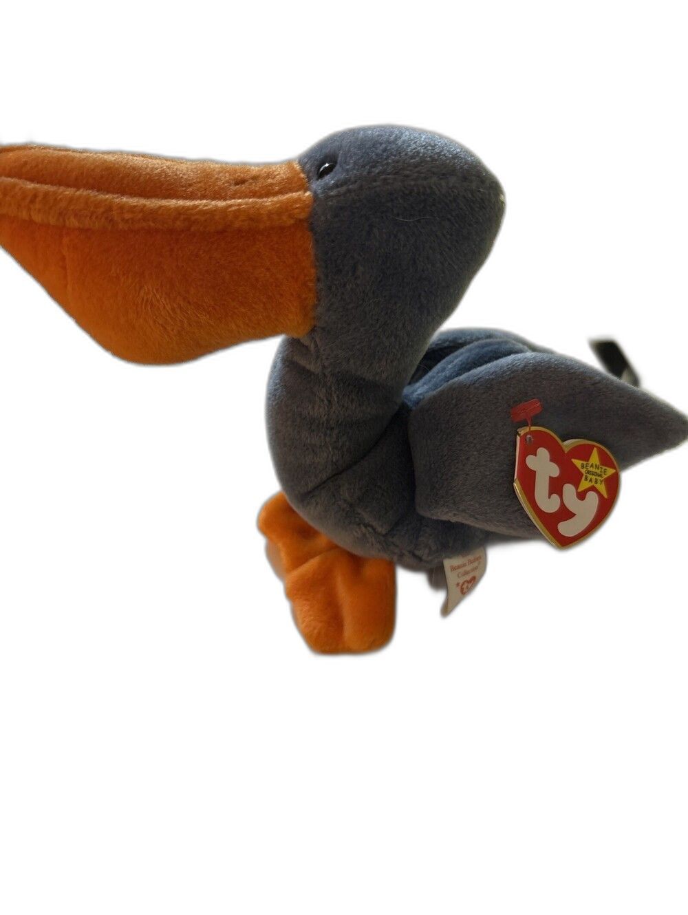 Ty Beanie Baby "Scoop" The Pelican, 1996 Retired With Tag
